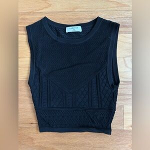XXS BABATON cropped knitted top